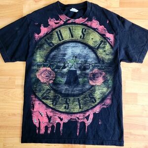 Y2K Guns And Roses 2008 Rock Band Tshirt, Alstyle size Large